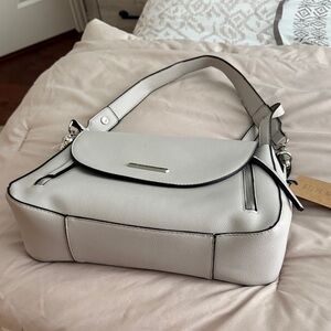 NWT Steve Madden Elegant White Shoulder Bag